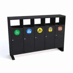 Stacja do segregacji odpadów 5×40