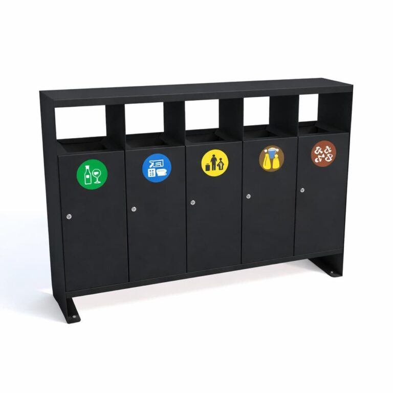 Stacja do segregacji odpadów 5×40