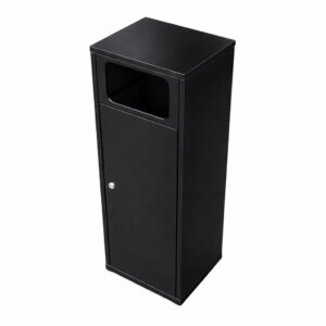 Kosz na odpady z daszkiem SLIM 50