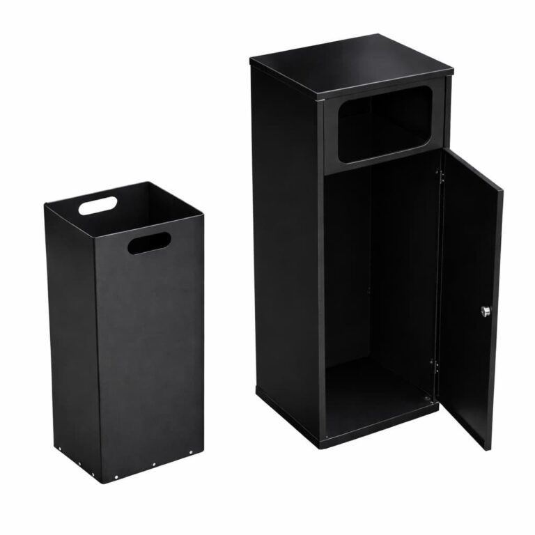 Kosz na odpady z daszkiem SLIM 50