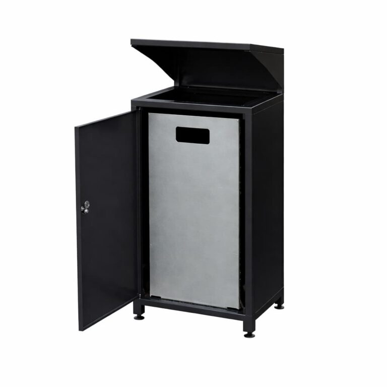 Kosz na odpady z daszkiem STREET 90