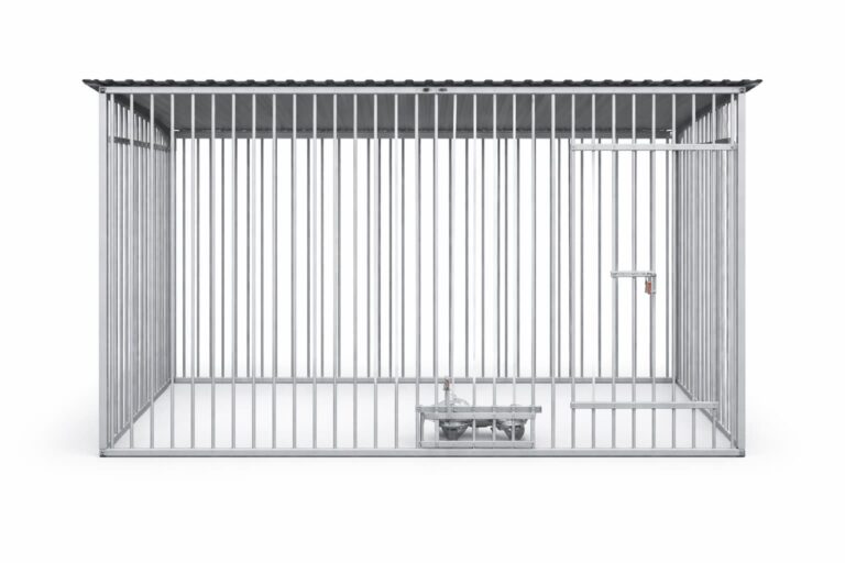 Ocynkowany kojec dla psa 3×2