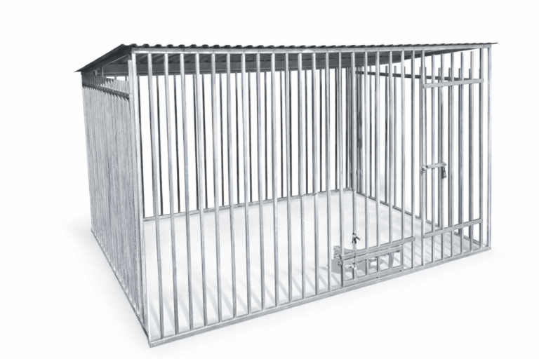 Ocynkowany kojec dla psa 3×2